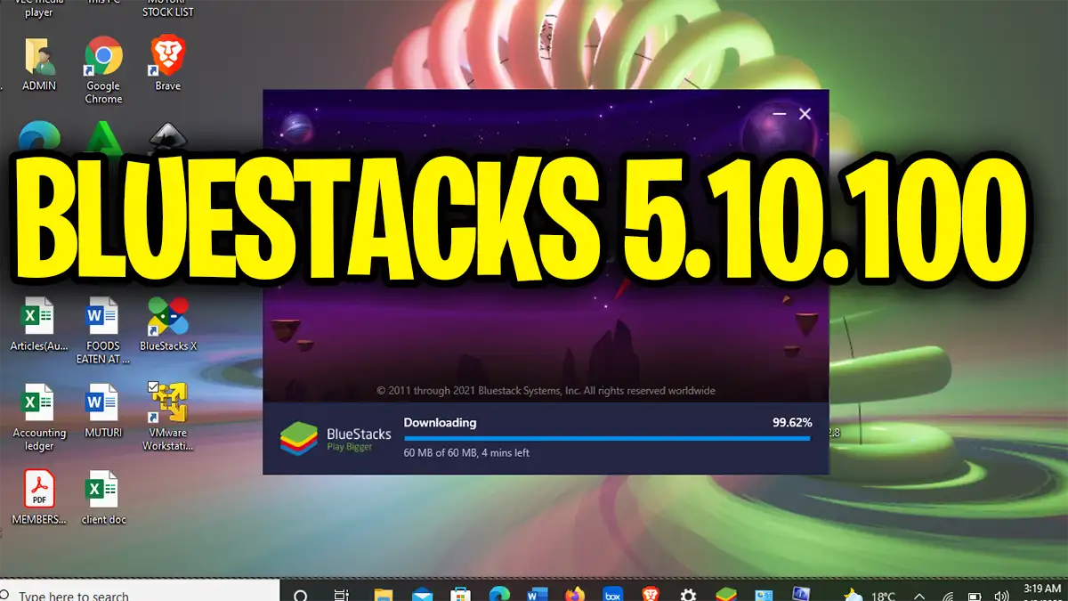 Bluestacks 5.10.100 com regulagem para placas AMD Radeon™