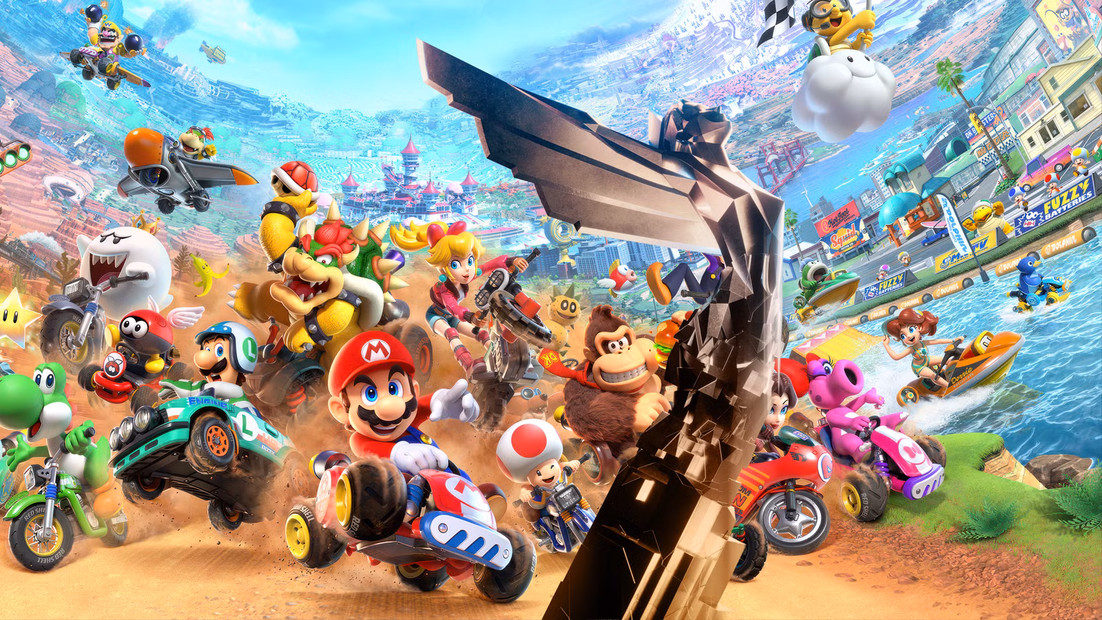 Mario Kart World's Game Awards Win Should Have Gone to Sonic Racing: CrossWorlds