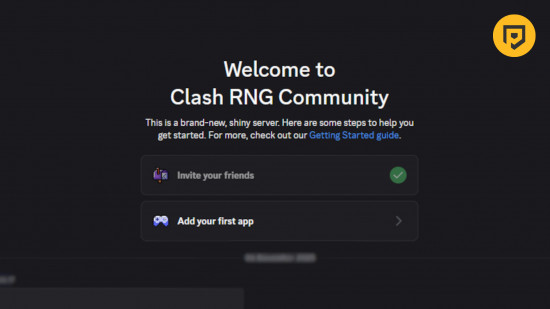 Servidor Discord do Clash RNG