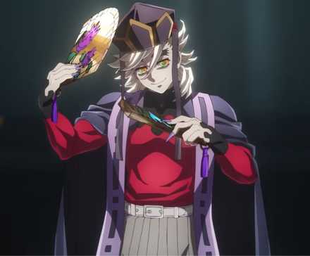 Doma introduces himself to Shinobu - Demon Slayer