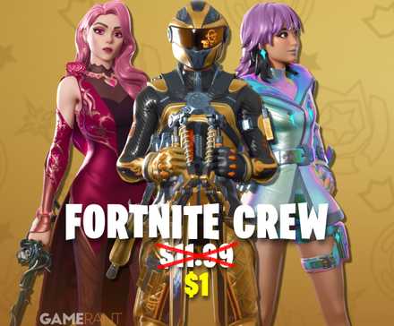You Can Get Fortnite Crew and 1,000 VBucks For $1