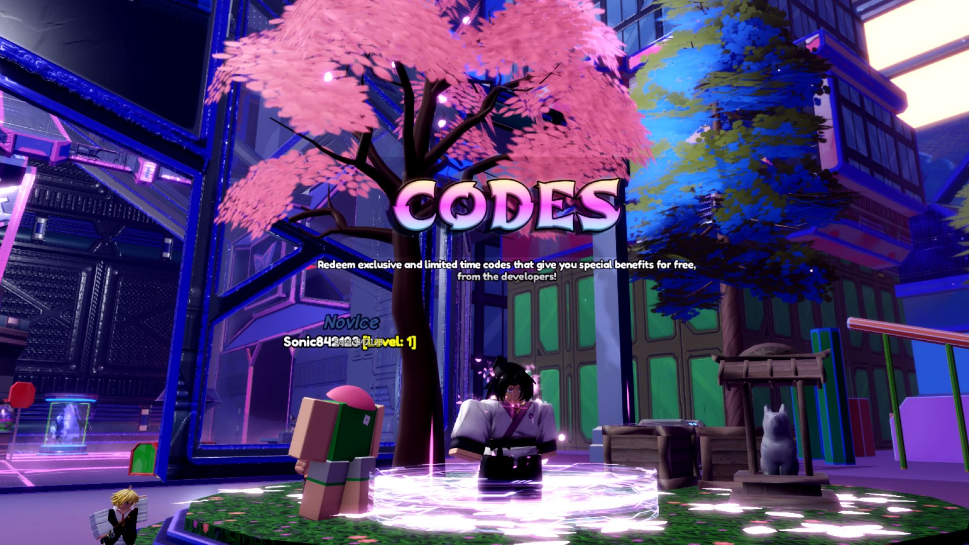 The code NPC in Anime Auto Chess.