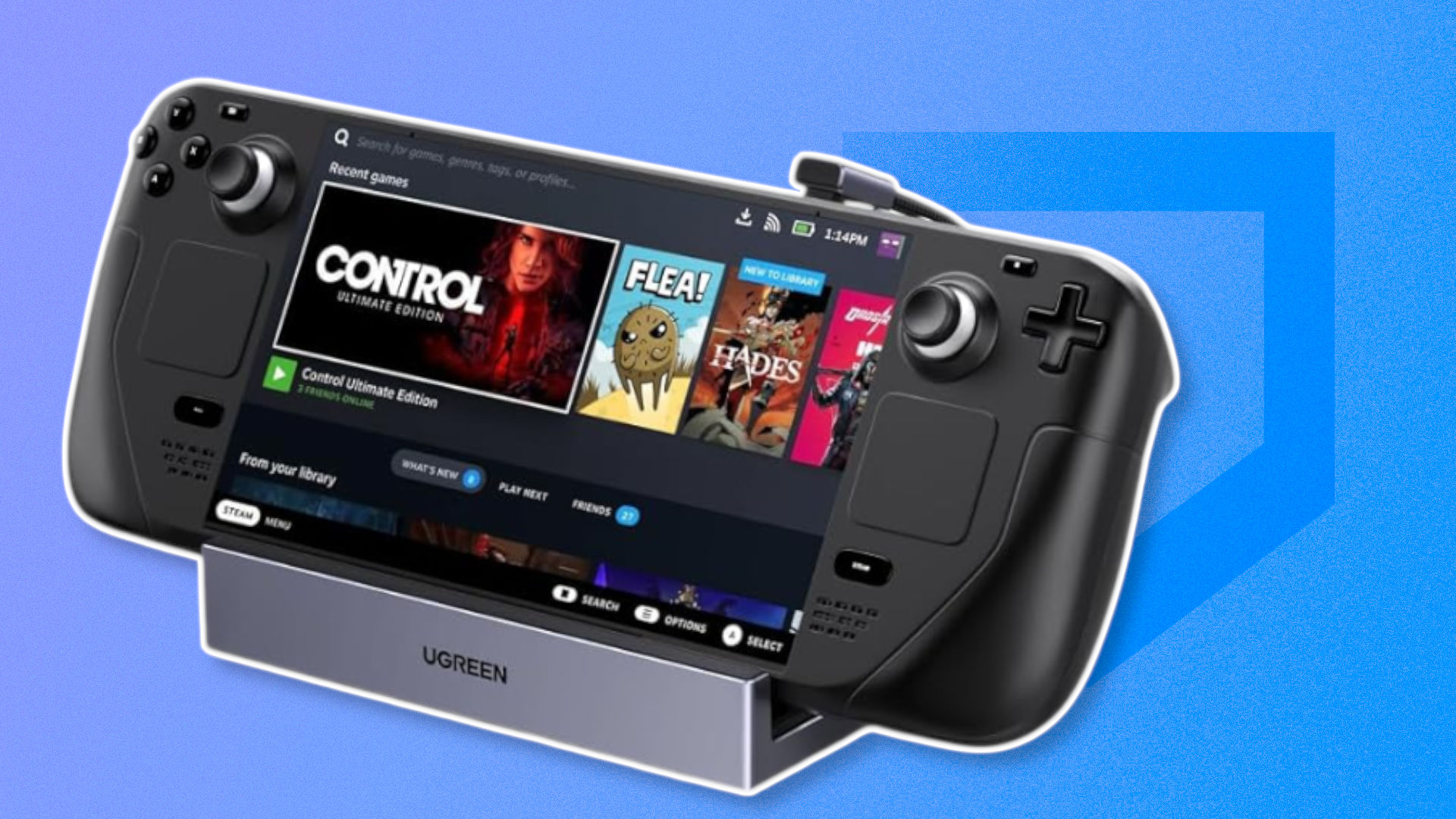 This Steam Deck dock has a near-perfect rating on Amazon after over 2,000 reviews, and now it's cheaper than $40